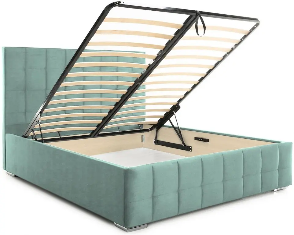 Кровать Stolline Пассаж 2 1.6 Светло-Зеленый (с подъем. мех.) - 6