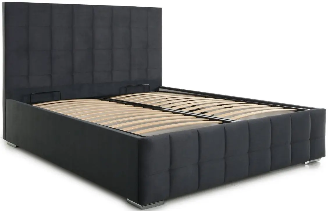 Кровать Stolline Пассаж 2 1.6 Темно-Серый (с подъем. мех.)