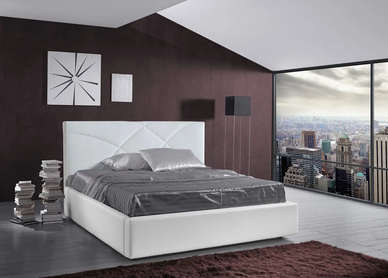 Pat Studio Casa Positano Dark Grey 160х200 (Cream)