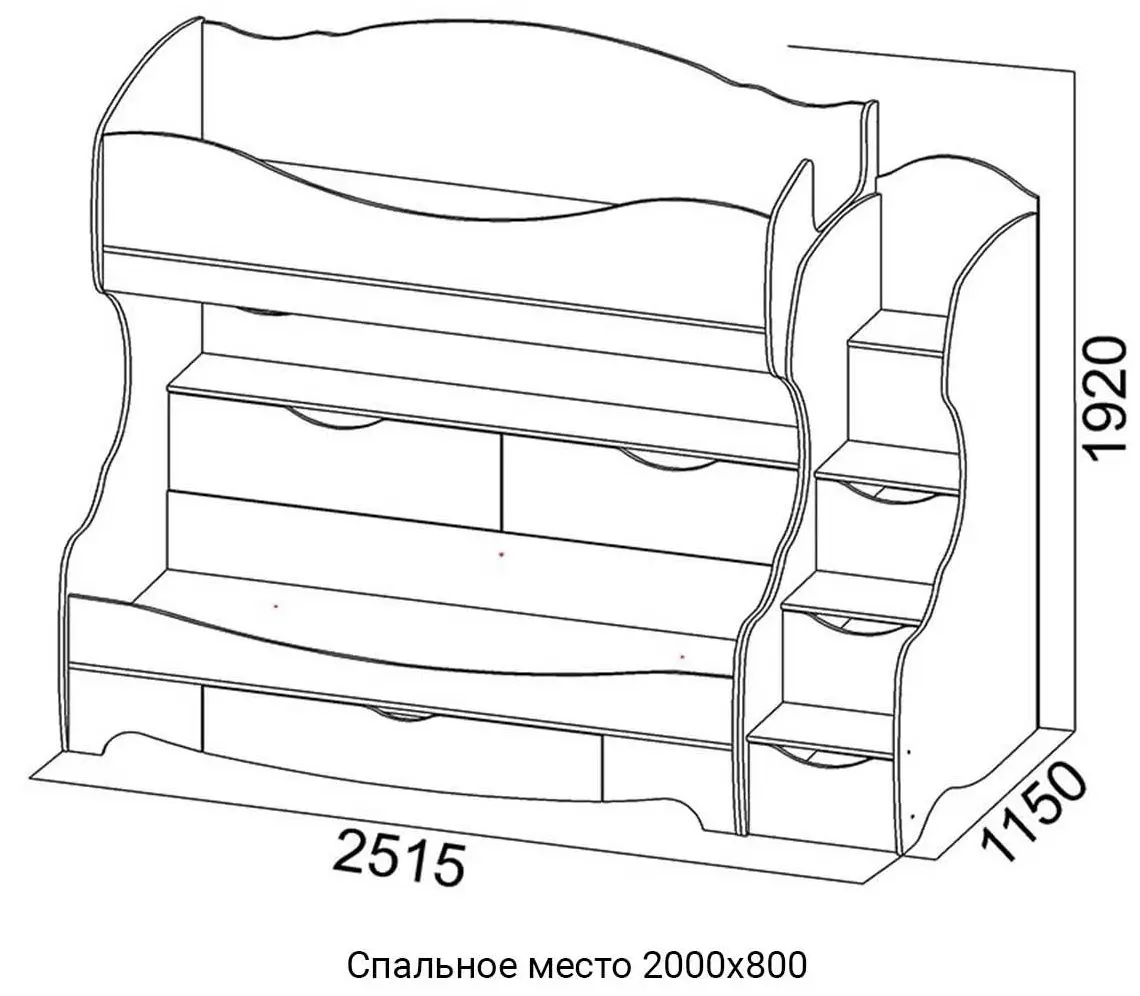 Pat suprapus SV-mebel Akvarel 1 80х200 More (Ash Anchor Light/White) - 2