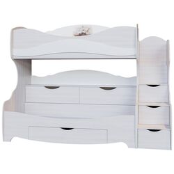 Pat suprapus SV-mebel Akvarel 1 80х200 More (Ash Anchor Light/White)