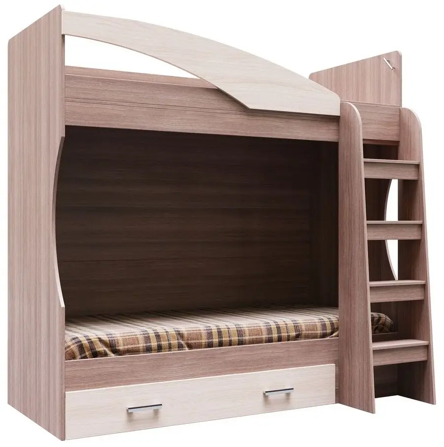 Pat suprapus SV-mebel Gorod 80х186 (Ash Shimo Dark/Ash Shimo Light)