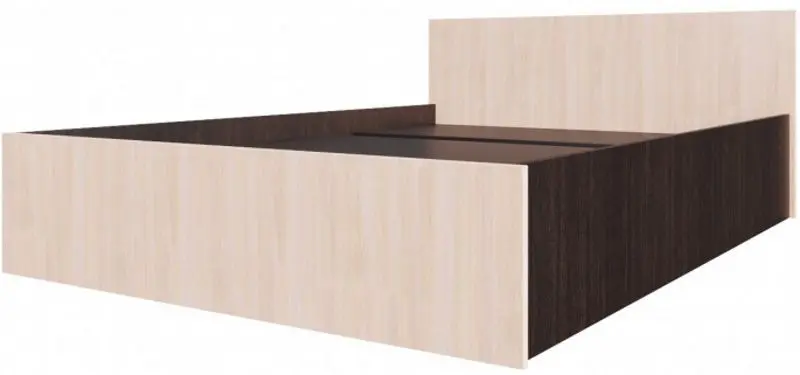 Pat SV-Mebel Edem-5 140x200 cu baza (Wenge Oak/Milky Oak)