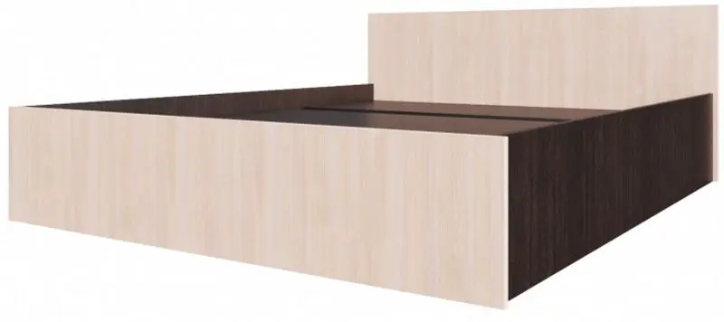 Pat SV-Mebel Edem-5 160x200 cu baza (Wenge Oak/Milky Oak)