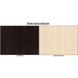 Pat SV-Mebel Edem-5 90x200 cu baza (Wenge Oak/Milky Oak) Thumb