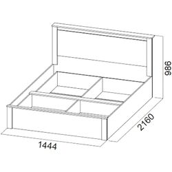 Pat SV-mebel Gamma-20 140x200 (Ash Anchor Light/Sandal Light) Thumb