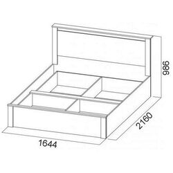 Pat SV-mebel Gamma-20 160x200 (Ash Anchor Light/Sandal Light) Thumb