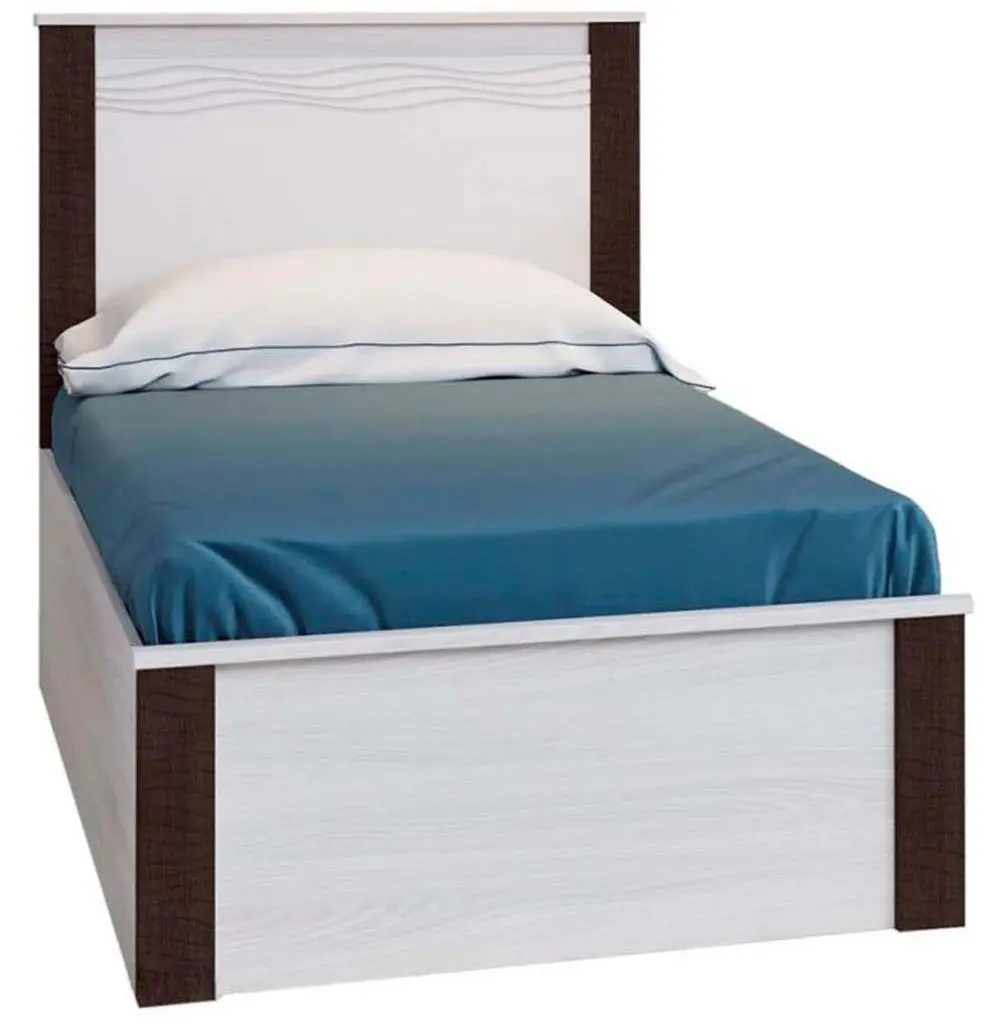 Pat SV-Mebel Gamma 20 90x200 (Ash Anchor Light/Wenge Oak)