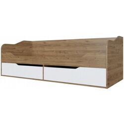 Pat SV-mebel Garvard 90x200 (Hickory Dark/White)