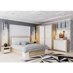 Pat SV-mebel Laguna 6 140x200 (Sonoma Oak/Pearl) Thumb