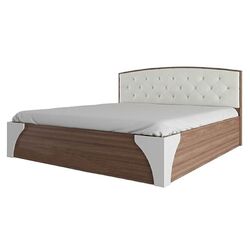 Pat SV-mebel Laguna 7 160x200 Ash Shimo Dark/Pearl (cu nasturi)