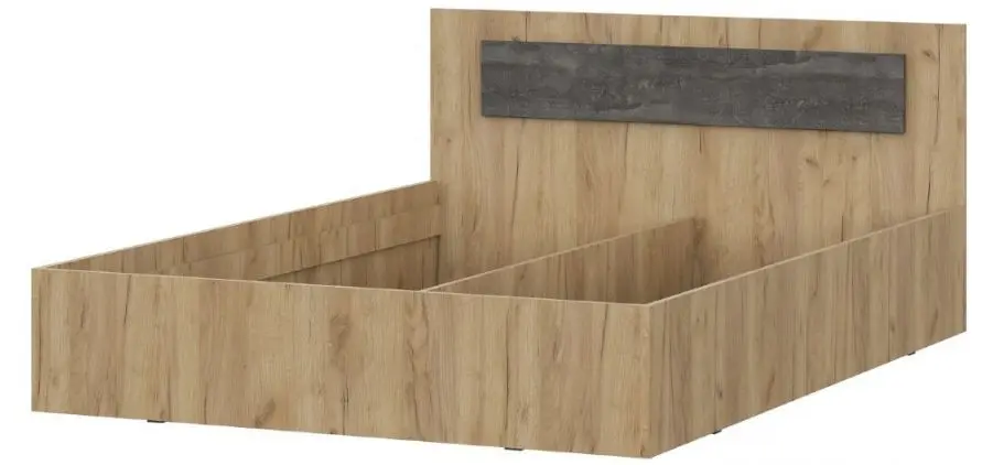 Pat SV-Mebel MSP-1 140x200 (Gold Oak/Dark Stone)