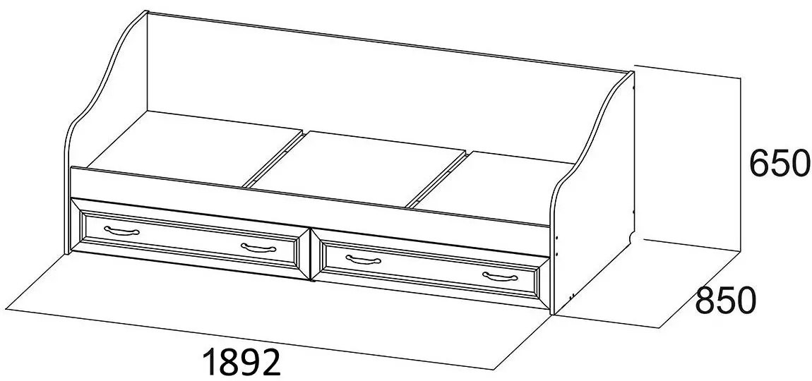Pat SV-Mebel Vega Seriya Nr.2 ДМ-09 80х186 (Pine Karelia) - 4