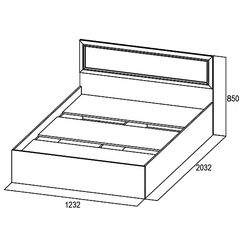 Pat SV-Mebel Vega Seriya Nr.2 ВМ-14 120х200 (Pine Karelia) Thumb