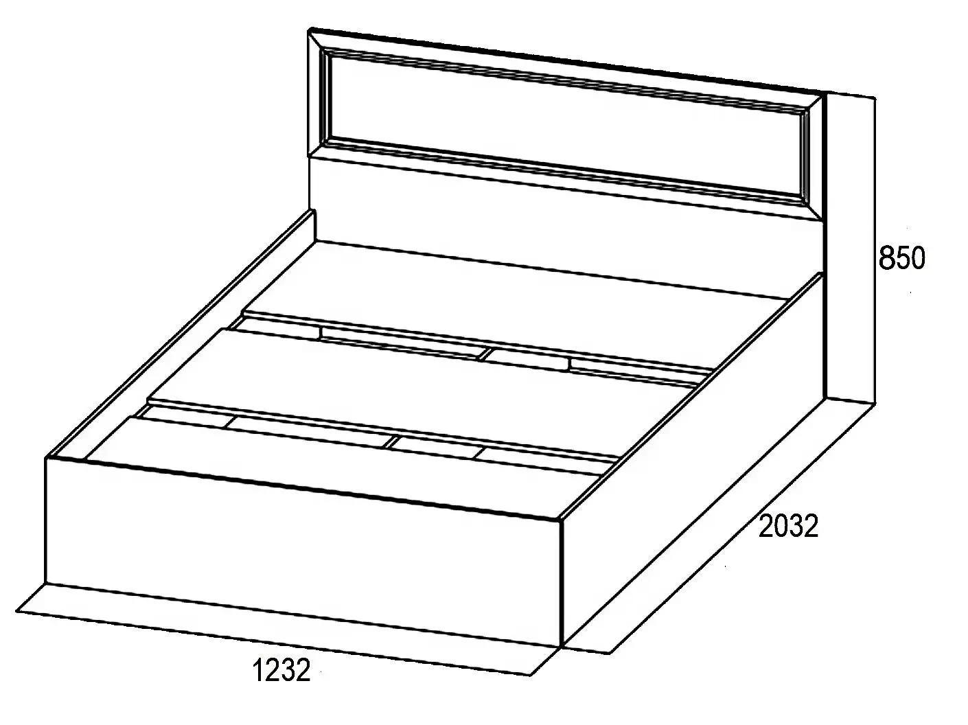 Pat SV-Mebel Vega Seriya Nr.2 ВМ-14 120х200 (Pine Karelia) - 4