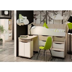 Pat-transformer SV-Mebel Mindal 80x160 (Hickory Light/White) Thumb