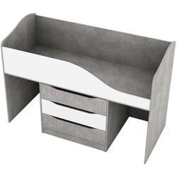 Pat-transformer SV-Mebel Mindal 80x190 (Concrete Light/White)