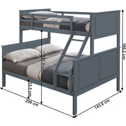 Pat suprapus Tempo Kondela Nevil 90/140x200 (Gray) Thumb