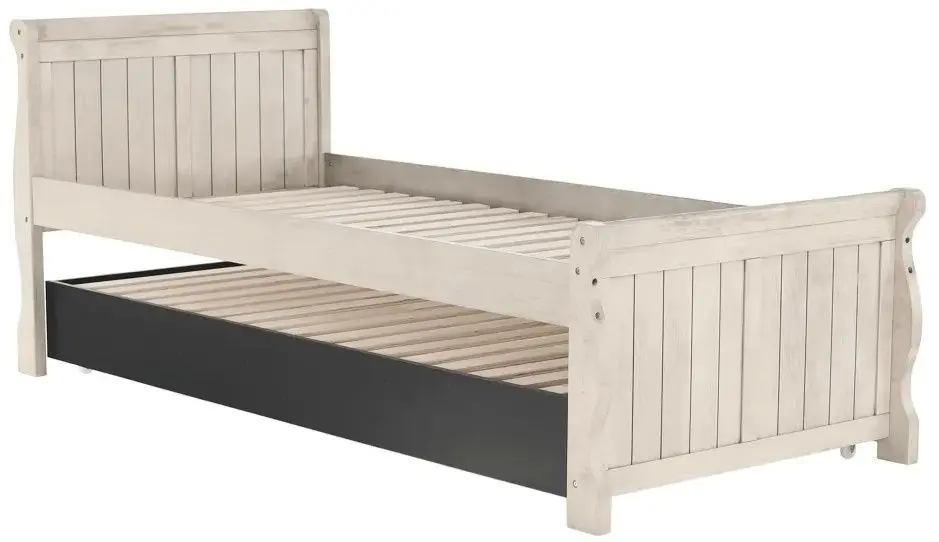 Pat extensibil Tempo Kondela Antiko 90x200 (Antique White)