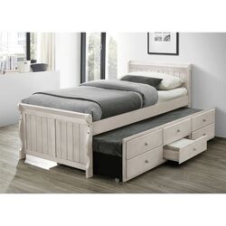 Pat extensibil Tempo Kondela Antiko 90x200 (Antique White)