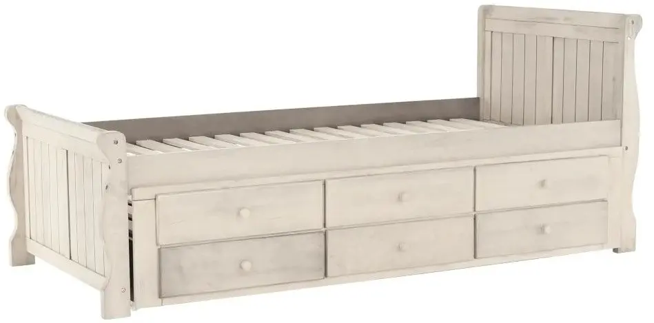 Pat extensibil Tempo Kondela Antiko 90x200 (Antique White)