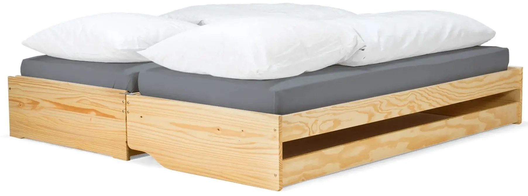 Pat extensibil Tempo Kondela Flopy 90x200 (Natural) - 4