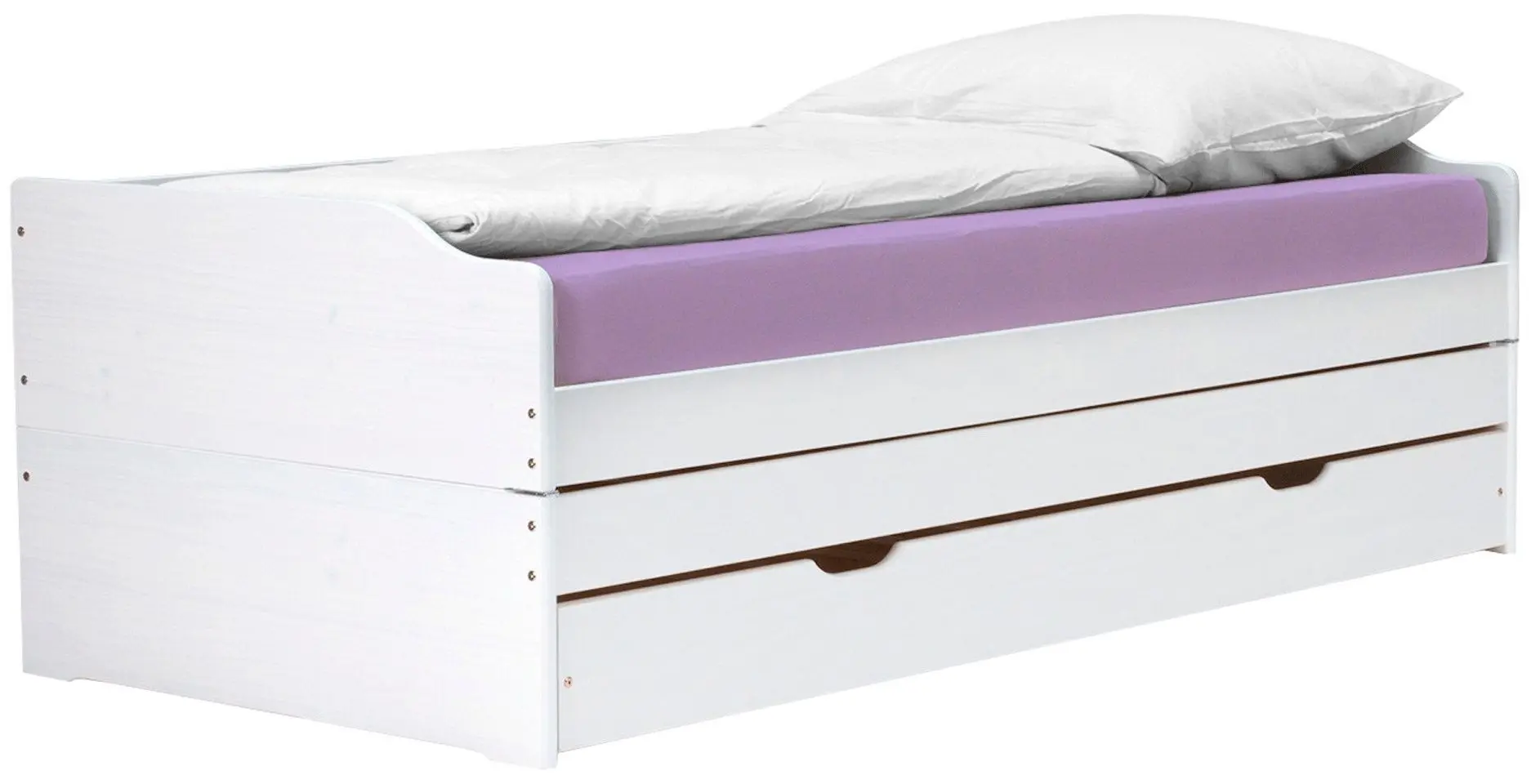 Pat extensibil Tempo Kondela Flopy 90x200 (White)