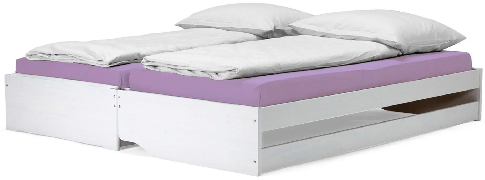 Pat extensibil Tempo Kondela Flopy 90x200 (White)