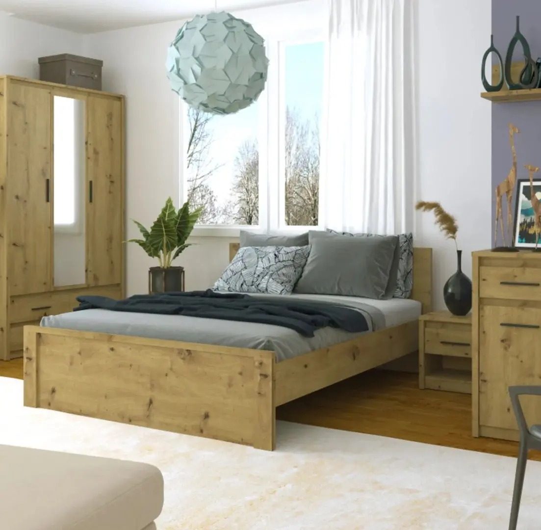 Pat Tempo Kondela Airon 120x200 (Artisan Oak)