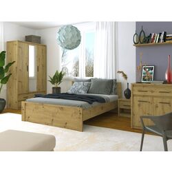 Pat Tempo Kondela Airon 160x200 (Artisan Oak)