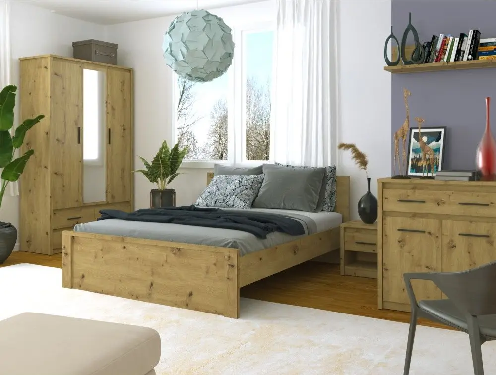 Pat Tempo Kondela Airon 160x200 (Artisan Oak)