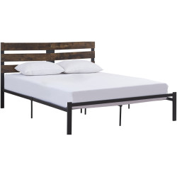 Pat Tempo Kondela Aneya 160x200 (Rustic Oak/Black) Thumb