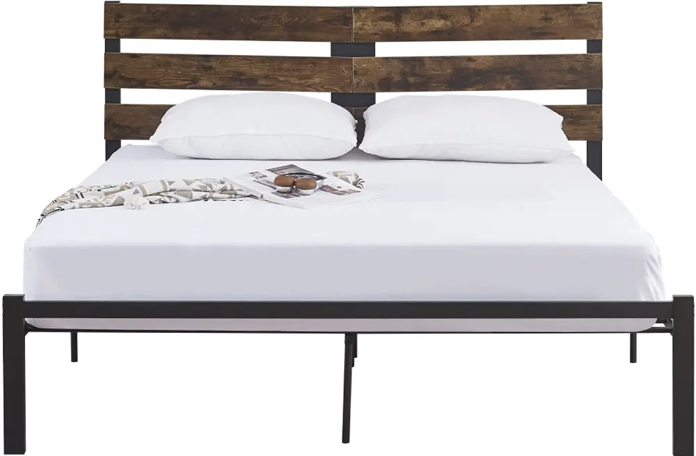 Pat Tempo Kondela Aneya 160x200 (Rustic Oak/Black)