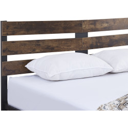 Pat Tempo Kondela Aneya 160x200 (Rustic Oak/Black) Thumb