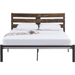 Pat Tempo Kondela Aneya 180x200 (Rustic Oak/Black) Thumb