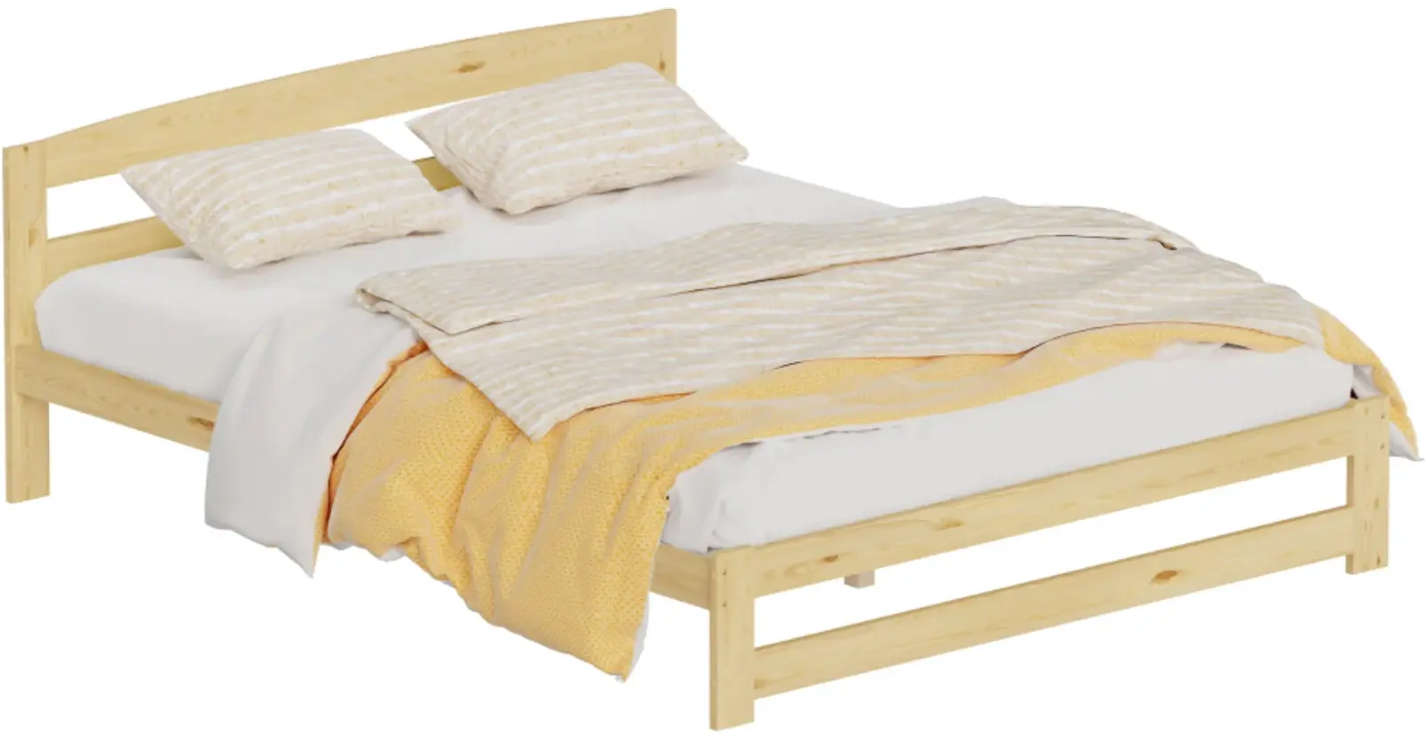 Кровать Tempo Kondela Azra 160x200 (Natural) - 2