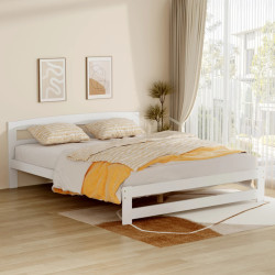 Кровать Tempo Kondela Azra 160x200 (White) Thumb