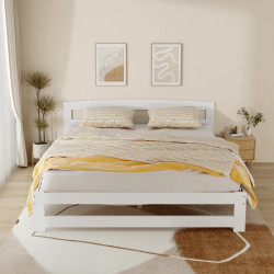 Кровать Tempo Kondela Azra 160x200 (White) Thumb