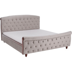 Кровать Tempo Kondela Bareto 180x200 (Gray Brown) Thumb