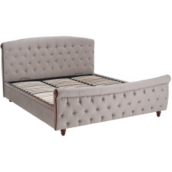 Кровать Tempo Kondela Bareto 180x200 (Gray Brown) Thumb