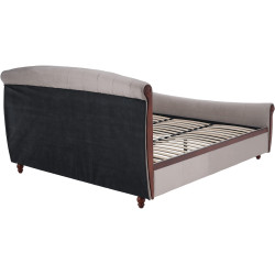 Кровать Tempo Kondela Bareto 180x200 (Gray Brown) Thumb