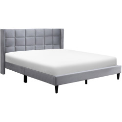 Кровать Tempo Kondela Belato 160x200 (Gray) Thumb