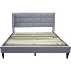 Кровать Tempo Kondela Belato 160x200 (Gray) Thumb