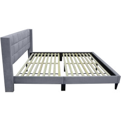 Кровать Tempo Kondela Belato 160x200 (Gray) Thumb