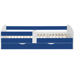 Кровать Tempo Kondela Cocolino 90x200 (White/Blue) Thumb