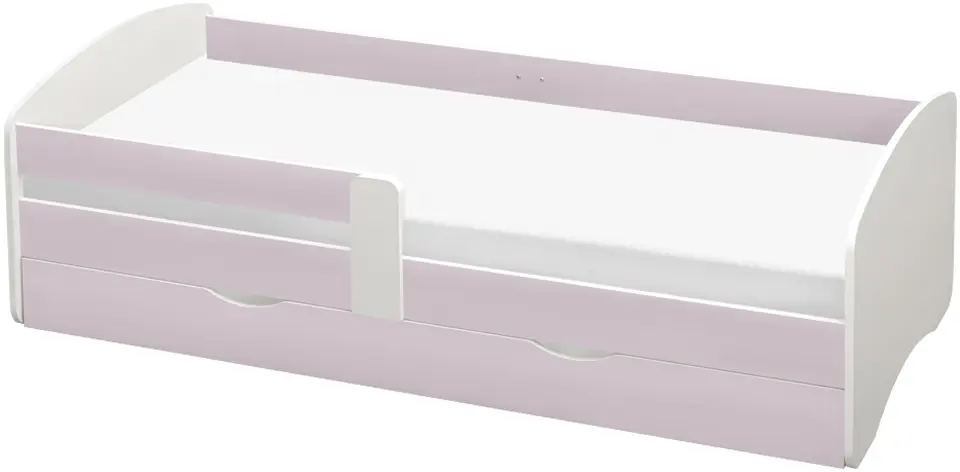 Кровать Tempo Kondela Cocolino 90x200 (White/Pink)