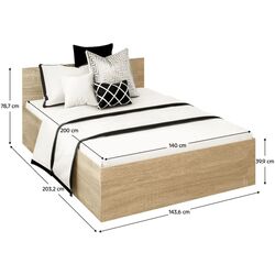 Pat Tempo Kondela Doli 140x200 (Sonoma Oak) Thumb