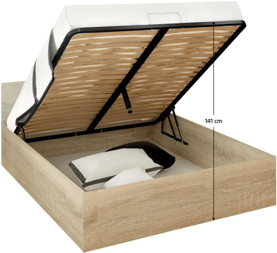 Pat Tempo Kondela Doli 160x200 (Sonoma Oak)