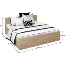 Pat Tempo Kondela Doli 180x200 (Sonoma Oak) Thumb