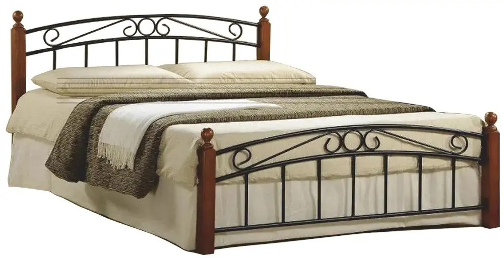 Pat Tempo Kondela Dolores 180x200 (Cherry/Black)